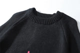 hip hop mens streetwear harajuku knitted sweater fire flame autumn winter new o neck sweater pullover loose retro vintage cotton unique limited edition hoodie, urban wear with bold artwork, high quality cotton pullover