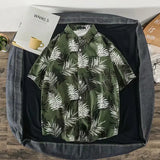 2020 Summer Men's shirts Fashion Hawaii Beach Short sleeve Tops Homme shirts Casual Harujuku Streetwear personality shirts men