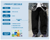 rainbowtouches fashion classic brand men wide legs casual pants corduroy overalls high street hip hop superior quality trousers unique default style 5129