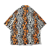 "Loose Leopard" Unisex Men Women Streetwear Graphic Shirt Daulet Apparel