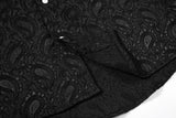 2 Pieces Sets Men Harajuku Pattern Single Breasted Short Sleeve Baseball Shirts and Drewstring Shorts Joggers Streetwear Sets
