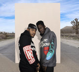 2021 Harajuku Weirdo Graffiti Letter Printed Hoodies Men Lucky Me I Se