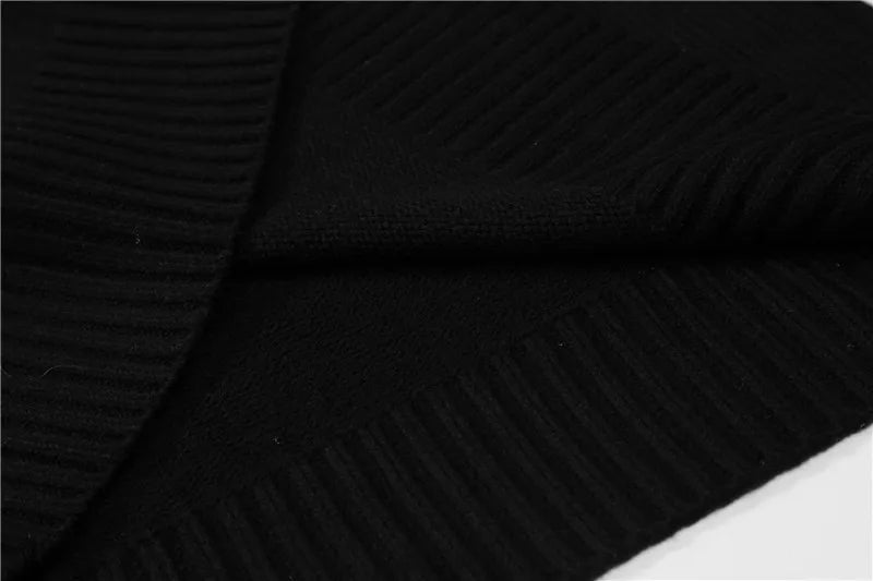 hip hop skull knitted oversized sweater mens letter embroidery o neck long sleeve pullover streetwear loose sweaters clothing - graphic printed hoodie for men and women, vintage look oversized hoodie, oversized streetwear hoodie