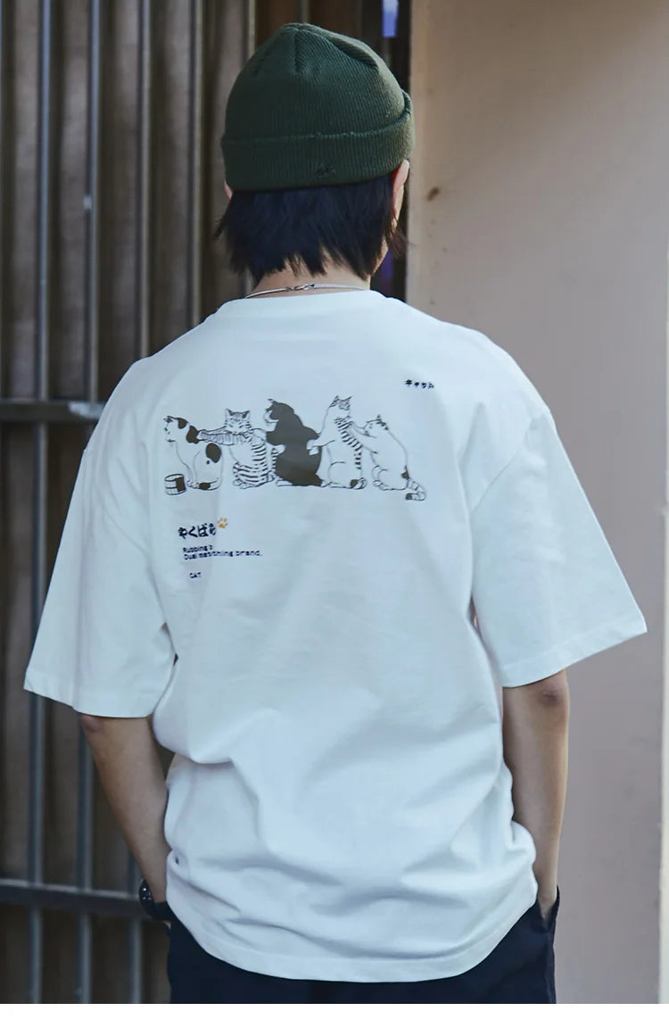 Y2k Oversized shirt – 2023 Men Hip Hop T Shirt Streetwear Japanese Kanji Harajuku