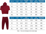 rainbowtouches quality pure cotton 2 piece couple hoodie solid color hip hop casual sportswear pullover mens pants plush unique default style 1470