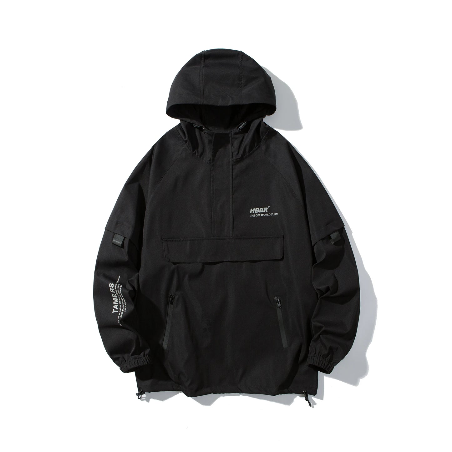 Minimalist Zip-Up Street Jacket Urban Fashion Essential