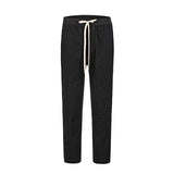 black khaki retro pants baggy high street mens joggers vintage straight trousers loose casual back pockets sweatpants for men unique joggers style 2843