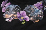 New Baolideng High Men Rottweiler Flower Gentleman Hoodies Hoody Hoode