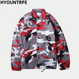 Oversized puffer quilted streetwear parka zip-up