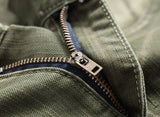 fashion ripped biker jeans denim distressed trousers slim fit zippers hip hop jeans motorcycle pants casual streetwear for men unique jeans style 1928