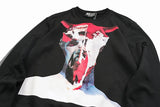 New Baolideng Men Demon Face Monster Gentleman Hoodies Hoody Hooded Sw