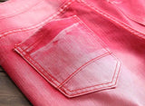 fashion ripped biker jeans denim distressed trousers slim fit zippers hip hop jeans motorcycle pants casual streetwear for men unique jeans style 1913