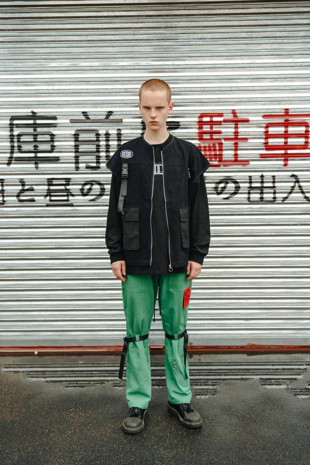 design premium 446c64 oversized hip fashion image unisex essential style style - fit print urban casual 2018-new-hip-hop-vest-coat-mens-fashion-streetwear-cargo-back-pockets-military-jacket-zipper-oversize-tactical-vests-sweatshirts streetwear high material quality everyday graphic wear hop streetwear design ID dcf2e