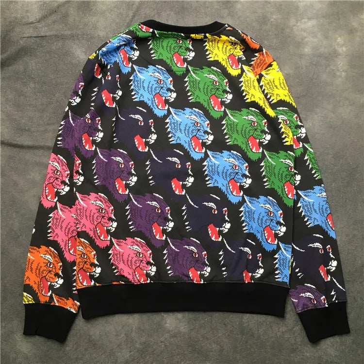 New High Quality 2018 Men Different Wolf Hoodies Hoody Hooded Sweatshi