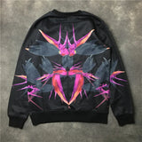 New Baolideng Men Abstract Flowers Gentleman Hoodies Hoody Hooded Swea