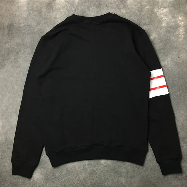 New High Striped Stitching Star Unisex Hoodies Hoody Hooded Sweatshirt