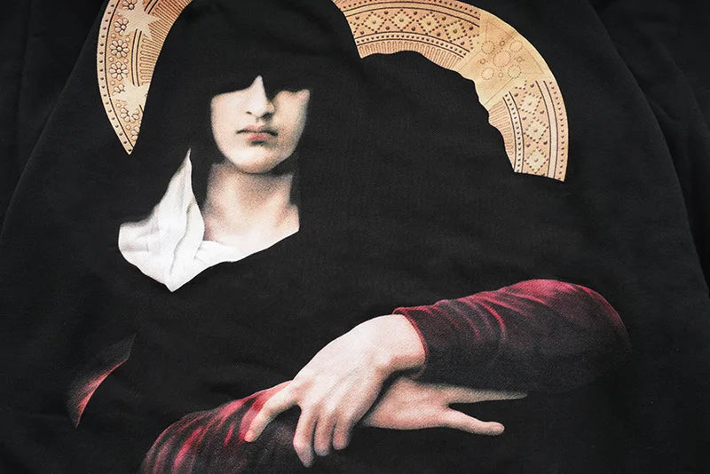 New Baolideng High Men Virgin Mary Star Gentleman Hoodies Hoody Hooded
