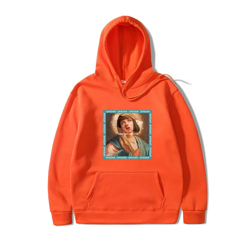 2021 Man And Woma Virgin Mary Hoodies Pullover Fashion Brand Design Pr