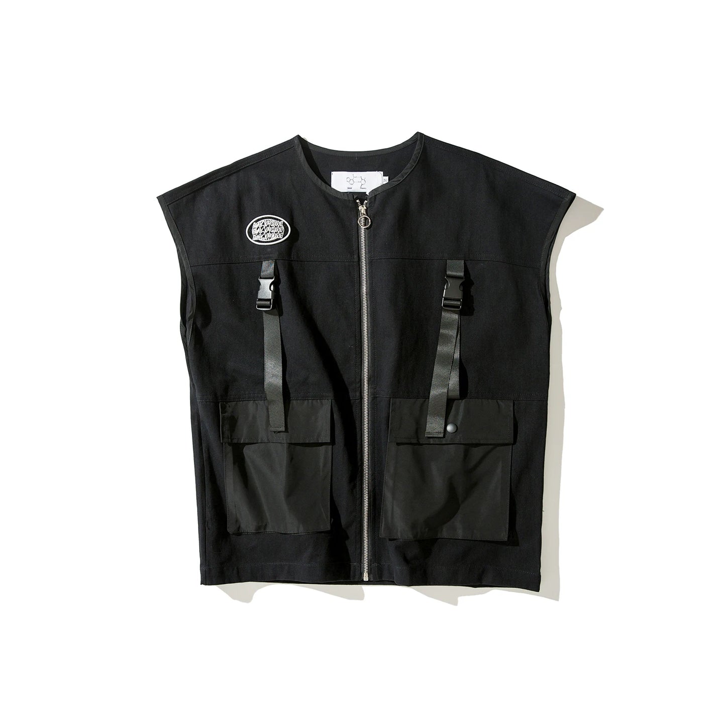 2018-new-hip-hop-vest-coat-mens-fashion-streetwear-cargo-back-pockets-military-jacket-zipper-oversize-tactical-vests-sweatshirts graphic material essential urban everyday high oversized 4c64f6 design - wear image casual style quality hop streetwear style print hip premium unisex fit fashion streetwear design ID b07c5