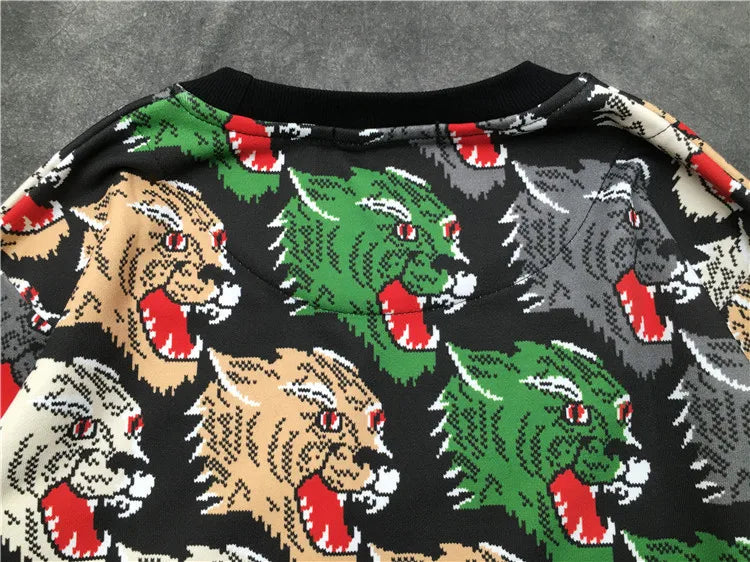 New High Quality 2018 Men Different Wolf Hoodies Hoody Hooded Sweatshi