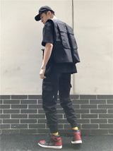 Urban vintage puffer zip-up minimalist oversized