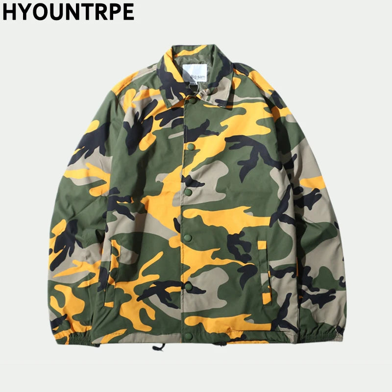 Graffiti hooded oversized bomber urban parka