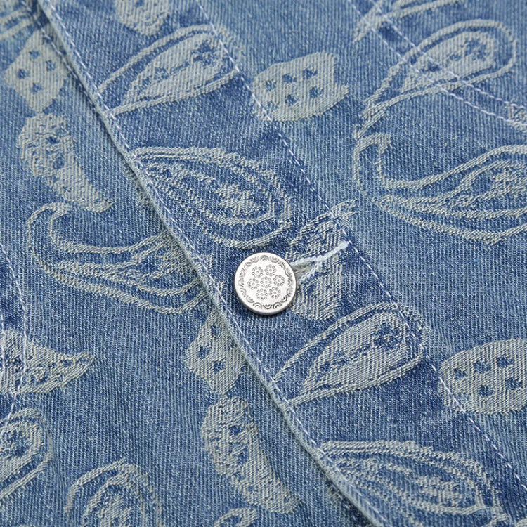 mens embroidery denim jackets fashion turn down collar long sleeve jean outerwear new spring casual streetwear jeans nan jack - variant style f5f85f for streetwear fashion