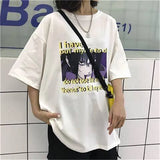Vaporwave Oversized shirt – Harajuku High Street Tshirt Streetwear Men Summer Cute Amine