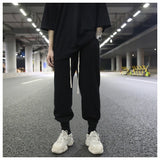 mens casual sweatpant elastic waist streetwear men women track drawstring pants new fashion trousers hip hop joggers sweatpants unique joggers style 2060