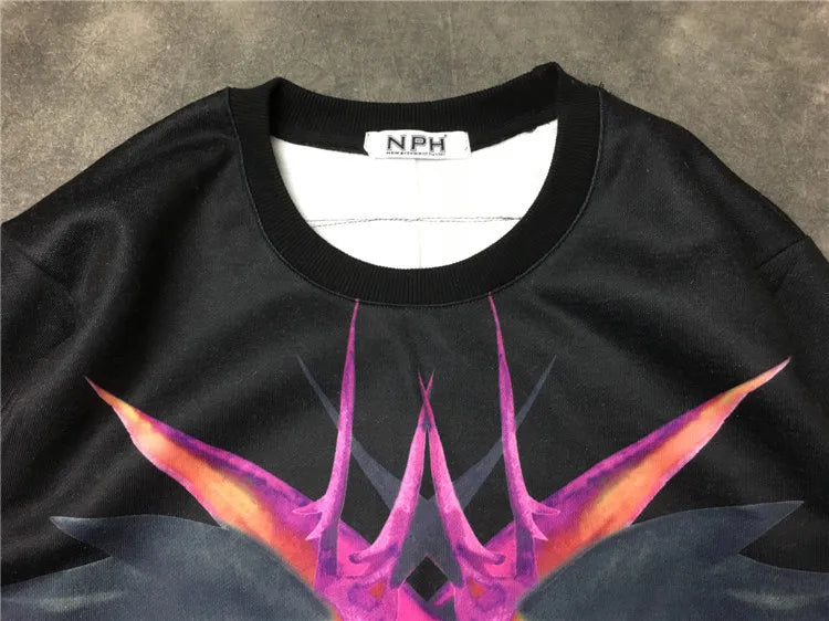 New Baolideng Men Abstract Flowers Gentleman Hoodies Hoody Hooded Swea