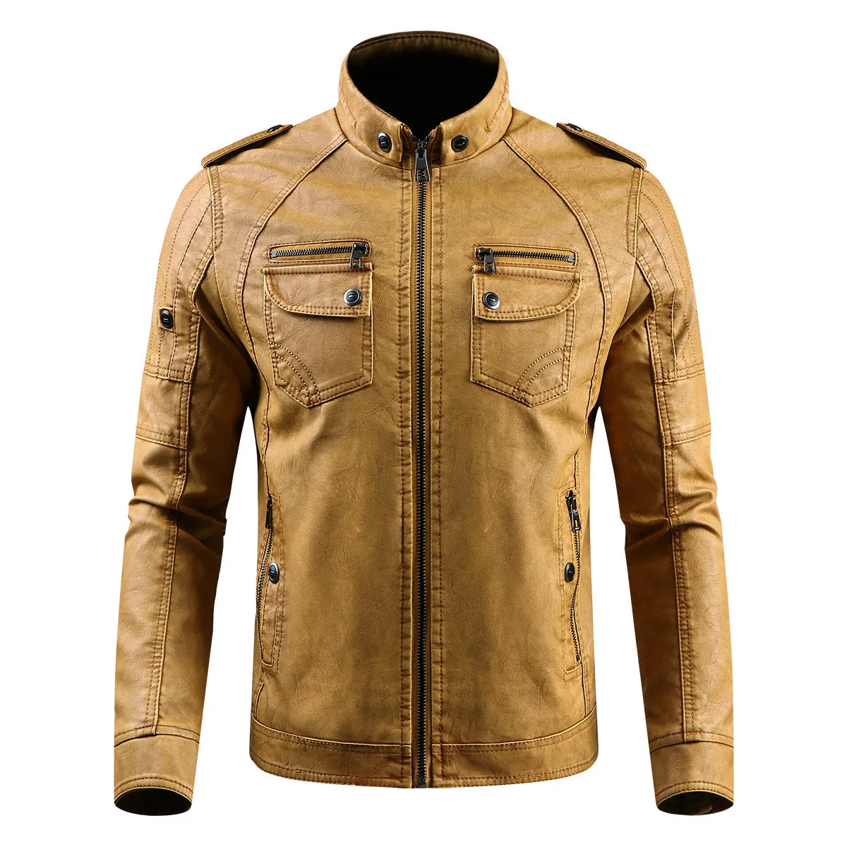 winter street style featuring mens leather jacket fashion stand collar locomotive coat new winter casual plus size motorcycle jacket male warm biker outerwear design – premium quality jacket for men