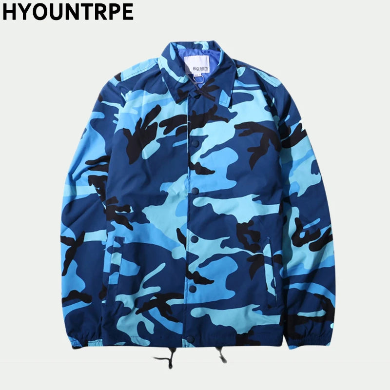 Urban minimalist zip-up quilted streetwear oversized