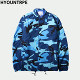 Urban minimalist zip-up quilted streetwear oversized
