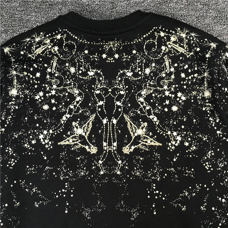 New High High Men Full Star Constellation Hoodies Hoody Hooded Sweatsh