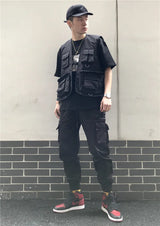 Streetwear windbreaker oversized urban quilted high fashion