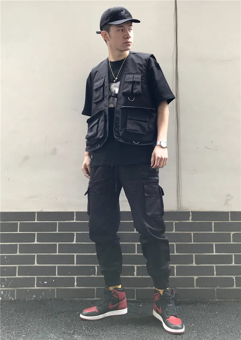 Streetwear windbreaker oversized urban quilted high fashion