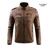 trendy coat featuring mens leather jacket fashion stand collar locomotive coat new winter casual plus size motorcycle jacket male warm biker outerwear design – premium quality jacket for men