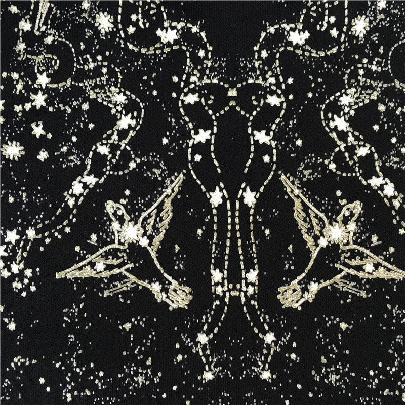 New High High Men Full Star Constellation Hoodies Hoody Hooded Sweatsh