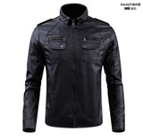 casual layering jacket featuring mens leather jacket fashion stand collar locomotive coat new winter casual plus size motorcycle jacket male warm biker outerwear design – premium quality jacket for men
