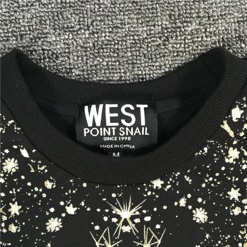 New High High Men Full Star Constellation Hoodies Hoody Hooded Sweatsh