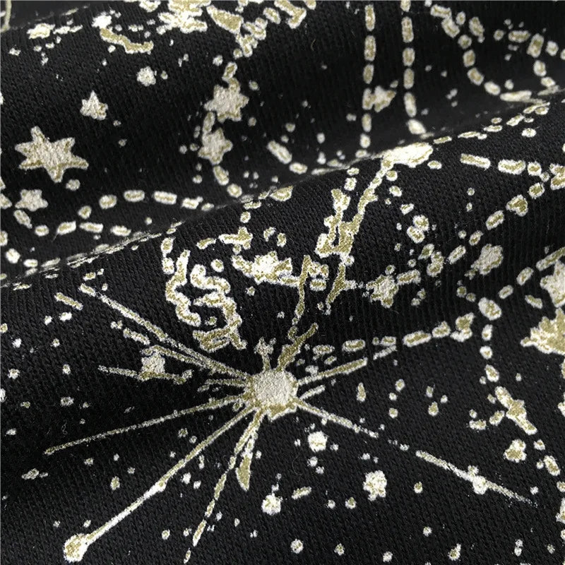 New High High Men Full Star Constellation Hoodies Hoody Hooded Sweatsh