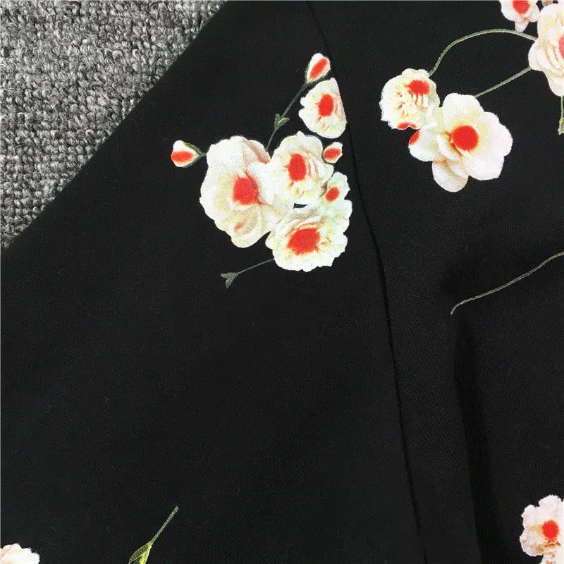 New High High Men Clove Jasmine Flowers Hoodies Hoody Hooded Sweatshir