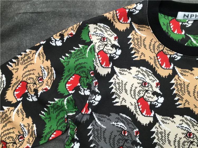 New High Quality 2018 Men Different Wolf Hoodies Hoody Hooded Sweatshi