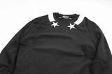 New Baolideng Men Collar Embroidered Star Stripe Hoodies Hoody Hooded