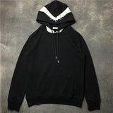 New Baolideng Men Shark Teeth Gentleman Hoodies Hoody Hooded Sweatshir