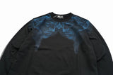 New Baoliden High Men Double Blue Portrait Kenye Hoodies Hoody Hooded