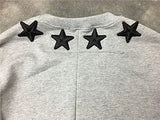 New High Men Embroidery Star Stripes Gentleman Hoodies Hoody Hooded Sw