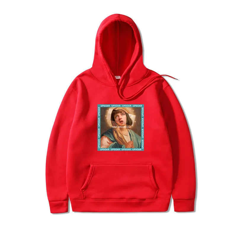 2021 Man And Woma Virgin Mary Hoodies Pullover Fashion Brand Design Pr