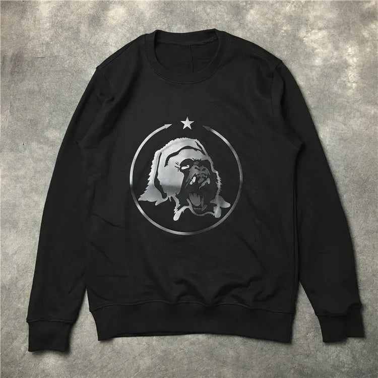 New Baolideng Men 3D Star Orangutan Net Gentleman Hoodies Hoody Hooded