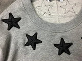 New High Men Embroidery Star Stripes Gentleman Hoodies Hoody Hooded Sw